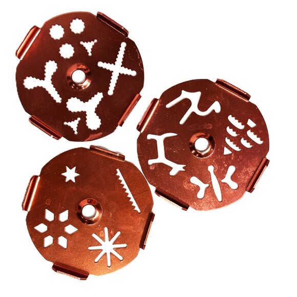 vintage 1950's Mirro Dial a Cookie Press Complete in Original Box - Picture 4 of 11